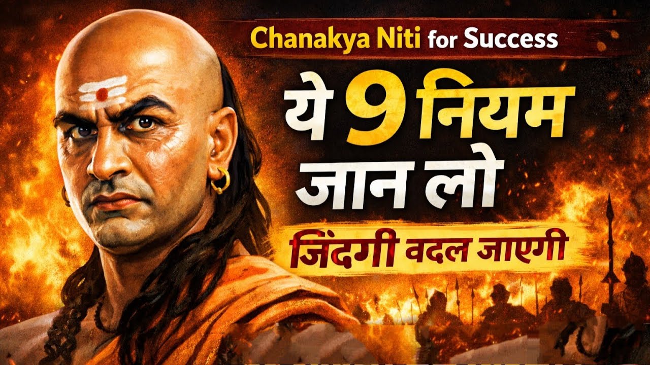 Chanakya Niti for Success | ये 9 नियम जान लो, जिंदगी बदल जाएगी