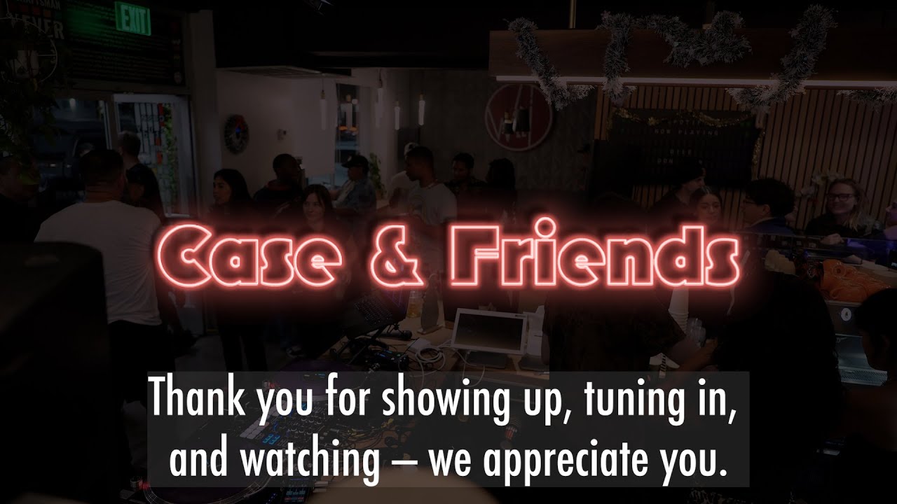 Case and Friends 69 | Joseph Torres, Ellery, Tranzo & Clavo – Open Format Party (12.16.25)