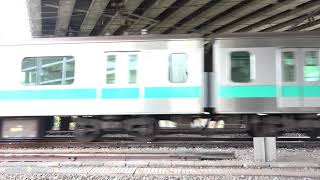 E233系2000番台マト15 山側 床下資料映像