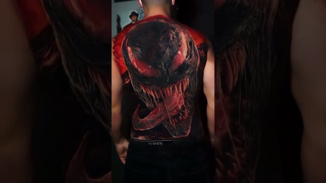 Finally after years i got my venom tattoo. What you guys think :) : r/Marvel