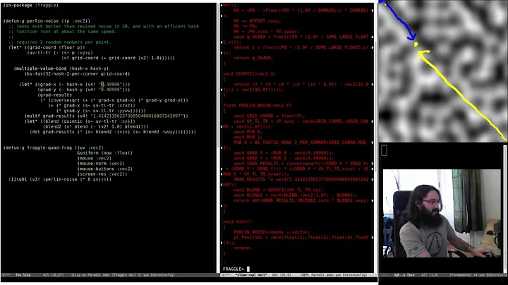 Pushing Pixels with Lisp - Episode 1 - Perlin Noise