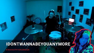 Billie Eilish - idontwannabeyouanymore (Drum cover by Sasha Kas)