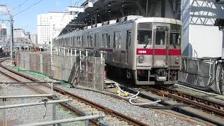 【新ホーム工事中】東武10000系 とうきょうスカイツリー駅発車