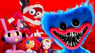 The Amazing Digital Circus Characters Play Poppy Playtime