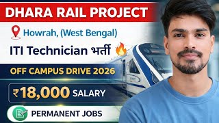 Dhara Rail Project Ltd Recruitment 2026 Iti Technician Jobs Off Campus Drive Drpl Vacancy 2026