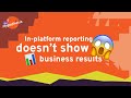 Can you determine business results from Google and Meta reporting?