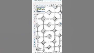 How to use the Bevel plugin in SketchUp to create a brick wall! #sketchup #architecture