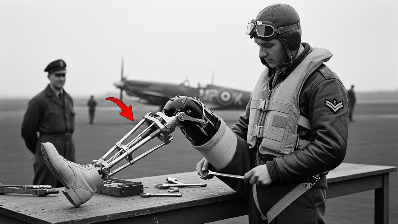 Germans Laughed at This “Legless Pilot” — Until He Destroyed 21 of Their Fighters​​​​​​​​​​​​​​​​