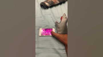 SB Short: Shark Puppet plays Geometry Dash! #shorts