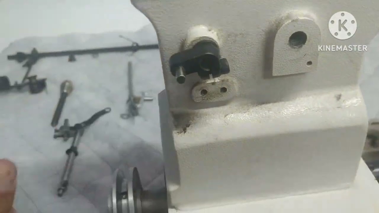 Mantenimiento, desarmado máquina collareta Goldex GL-1500B-02   parte 3