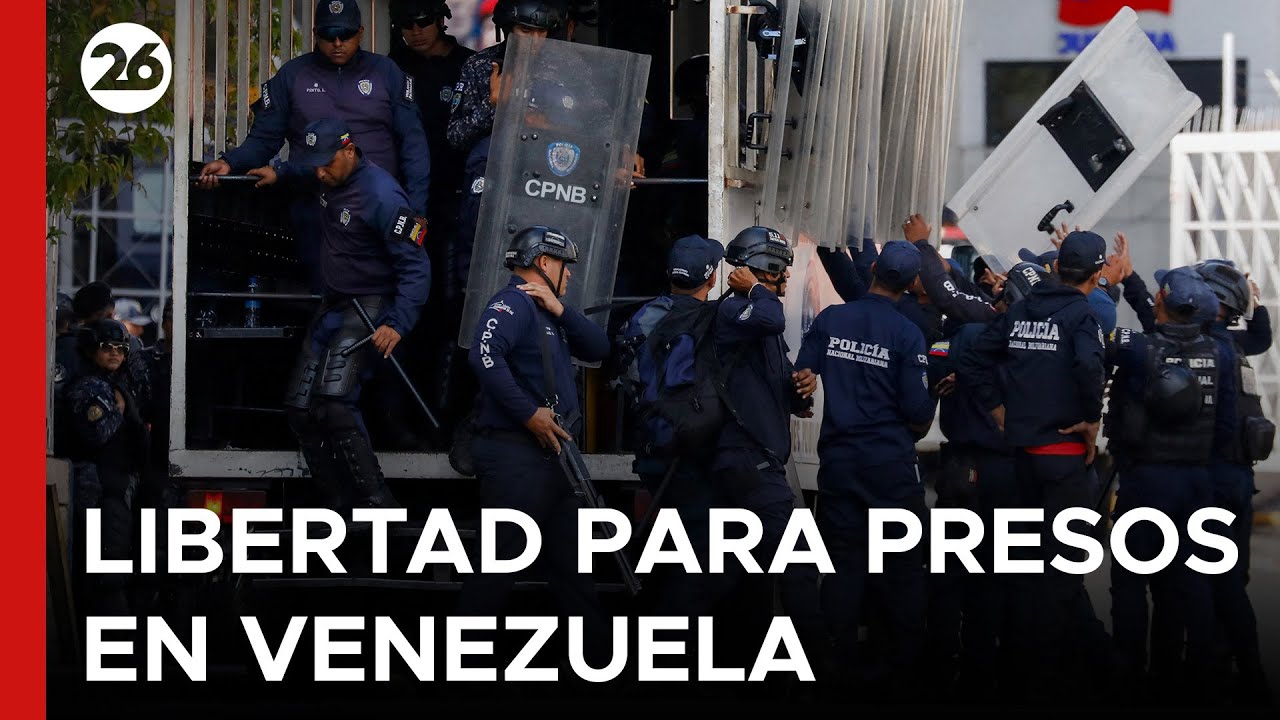 🚨 PRIMERAS IMÁGENES | Liberación de presos políticos en Venezuela
