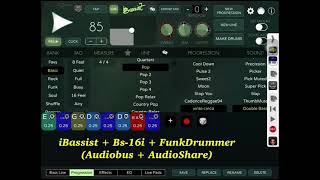 iBassist + FunkDrummer + BS-16I screenshot 1