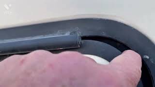 Seal,that hinge along the top of you baggage doors to prevent water damage to the doors