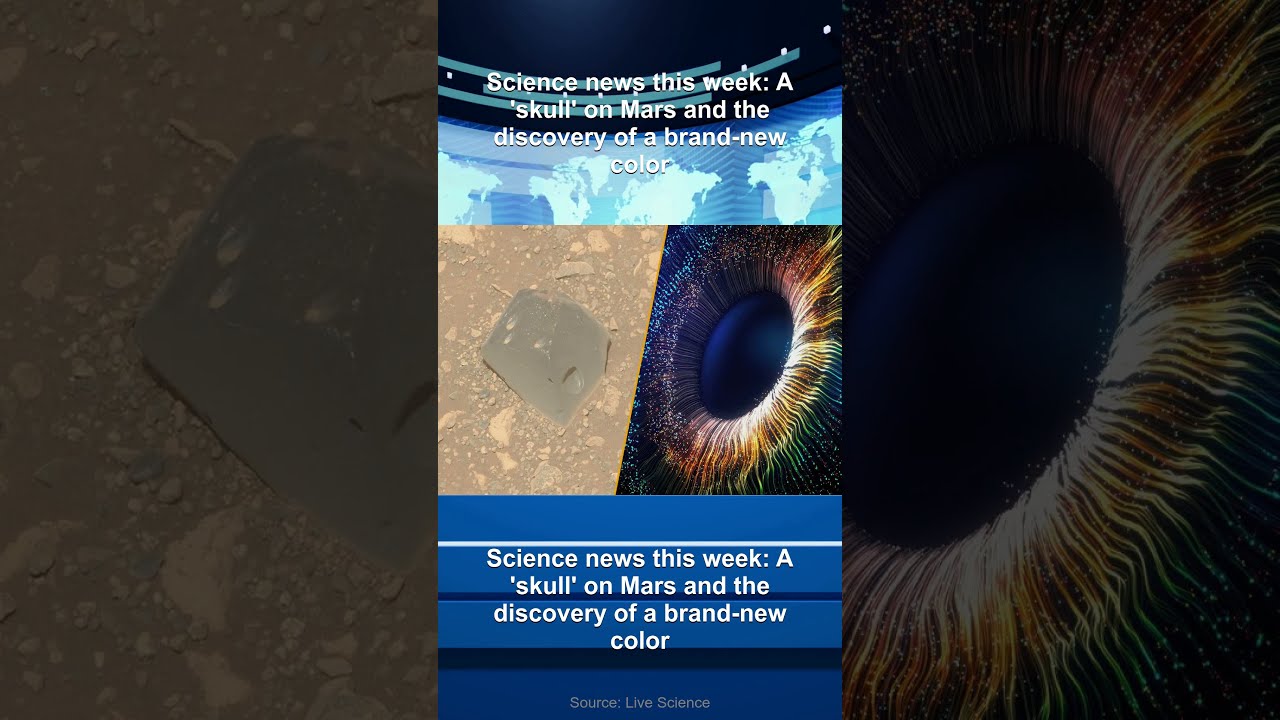 Science News This Week A Skull On Mars And The Discovery Of Brand New Color