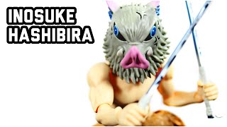 BUZZmod. 1/12 Kimetsu No Yaiba (Demon Slayer) Inosuke Hashibira Action Figure Review Aniplex 鬼滅の