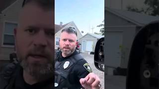 Sovereign citizen duo gets their Window busted. #shorts #idrefusal #law #road #1stamendmentaudit