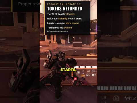 Escalation token change is HUGE! #Division2 #TheDivision