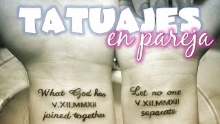 Tatuajes En Pareja Hay Una Maldición? Silviad8A