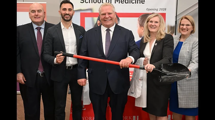 York U's School of Medicine Announcement