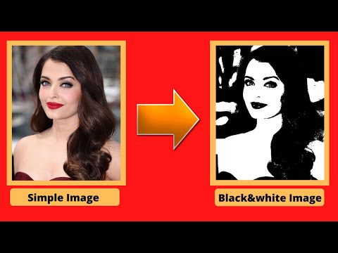 Convert Colored Image to Black&White with Python  || Learn Python || Python For Beginner