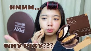 PIXY MAKE IT GLOW BB CREAM TO POWDER REVIEW+DEMO! | Bahasa