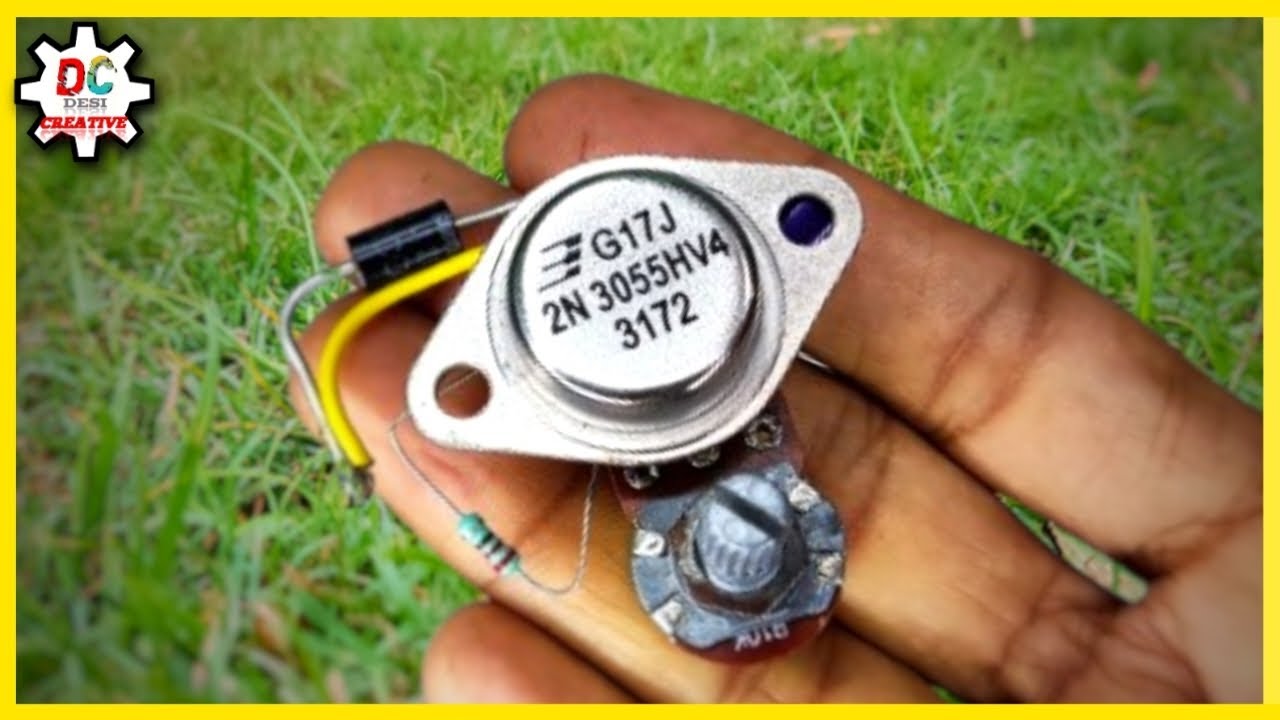 how to make voltage regulator adjustable voltage regulator YouTube