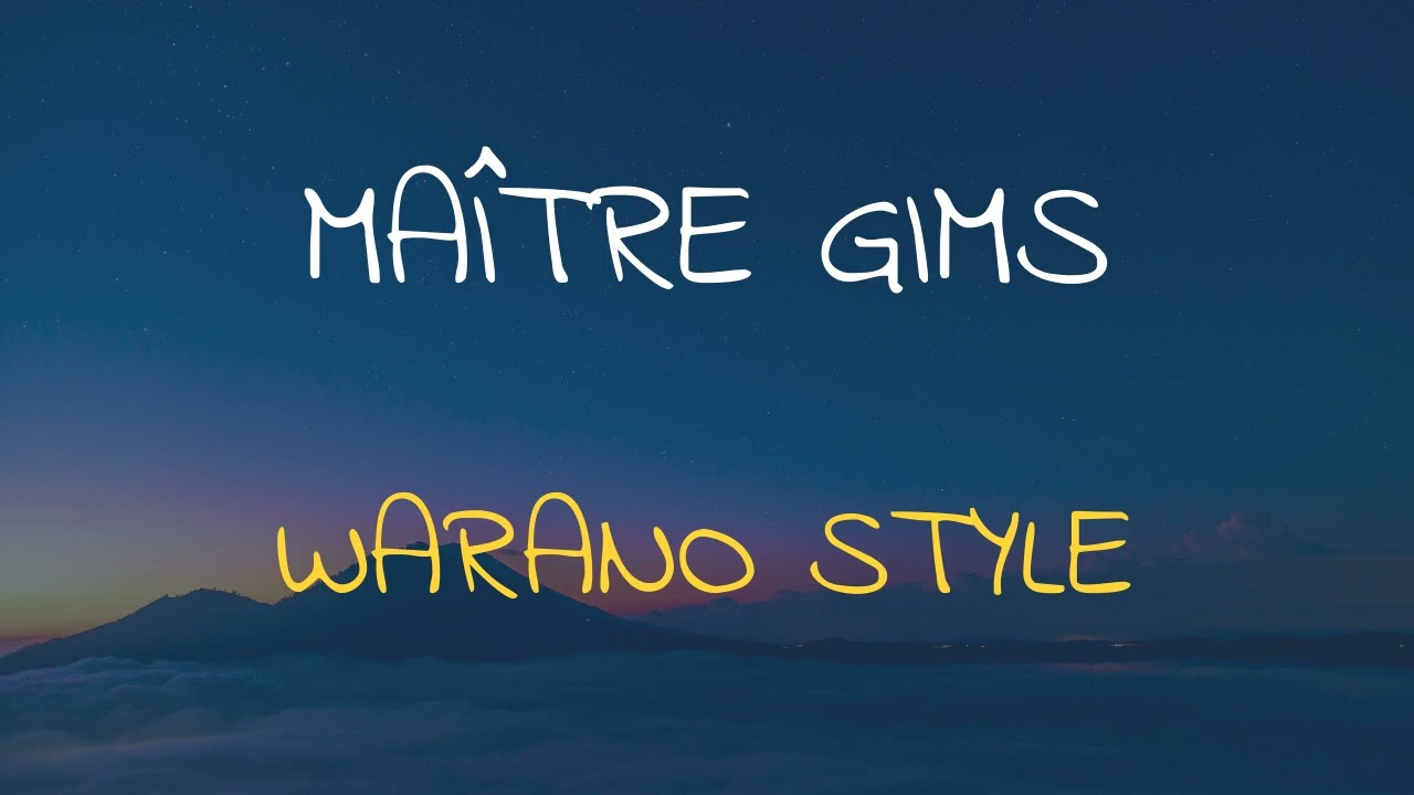 🎧 MAÎTRE GIMS - WARANO STYLE (SLOWED & REVERB)