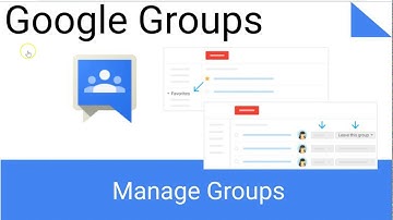 How to Manage Google Groups