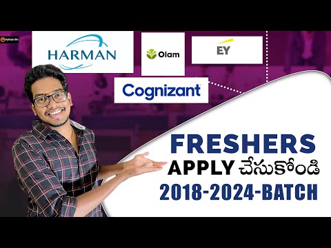Harman | Olam | Ey | Cognizant hiring freshers | Software Jobs