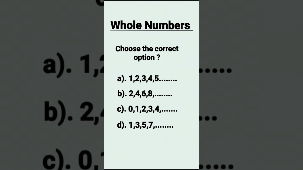 # youtube shorts video # choose the correct option # Mathematics Classes By Anjali Malik #