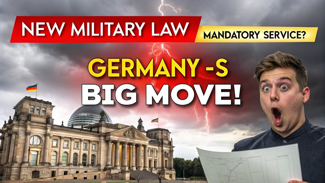 Germany’s NEW Military Law Explained — Mandatory Service Returns? 🇩🇪⚠️.
