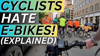 Cyclists Hate E-Bikes For This Reason!!! (2025) #ebike #cyclist #ebikes