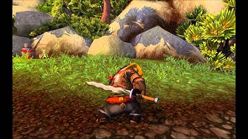 Pandaren 2 hander animation