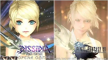 DFFOO - Lunafreya BT Animation Comparison