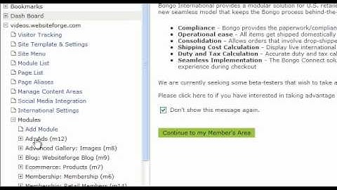 What Is An Ad Module - Websiteforge Ecommerce Website