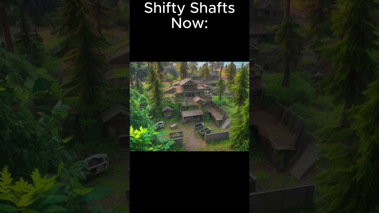 Shifty Shafts Then VS Now 😔#ogfortnite  #fortnite #chapter4leaks #fortnitefunny