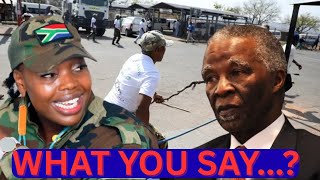 BREAKING! Thabo Mbeki Under Fire for Blasting Operation Dudula