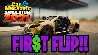 FIRST CAR MECHANIC SIMULATOR JUNK YARD FLIP