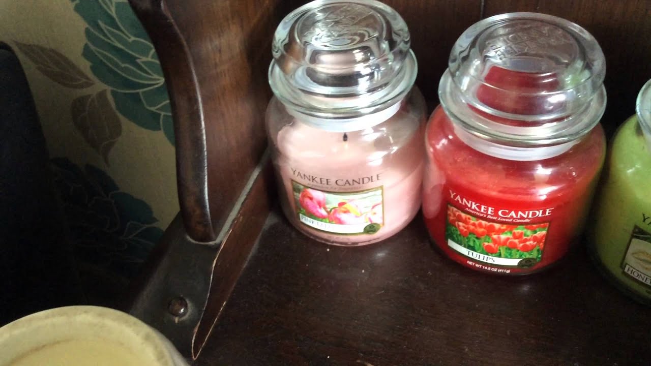 My rare yankee candle collection YouTube