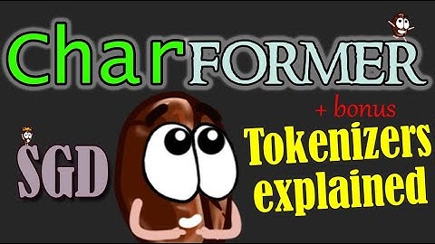 Charformer: Fast Character Transformers via Gradient-based Subword Tokenization +Tokenizer explained