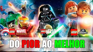 LEGO - DO PIOR AO MELHOR JOGO DA SAGA!