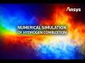 Numerical Simulation of Hydrogen Combustion in ANSYS Fluent |Flame Propagation #cfd #ansystutorial