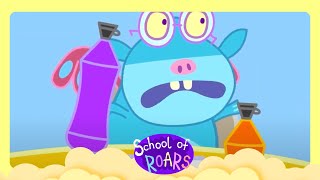 Get Well Soon Miss Grizzliff   School Of Roars  Cartoons For Kids