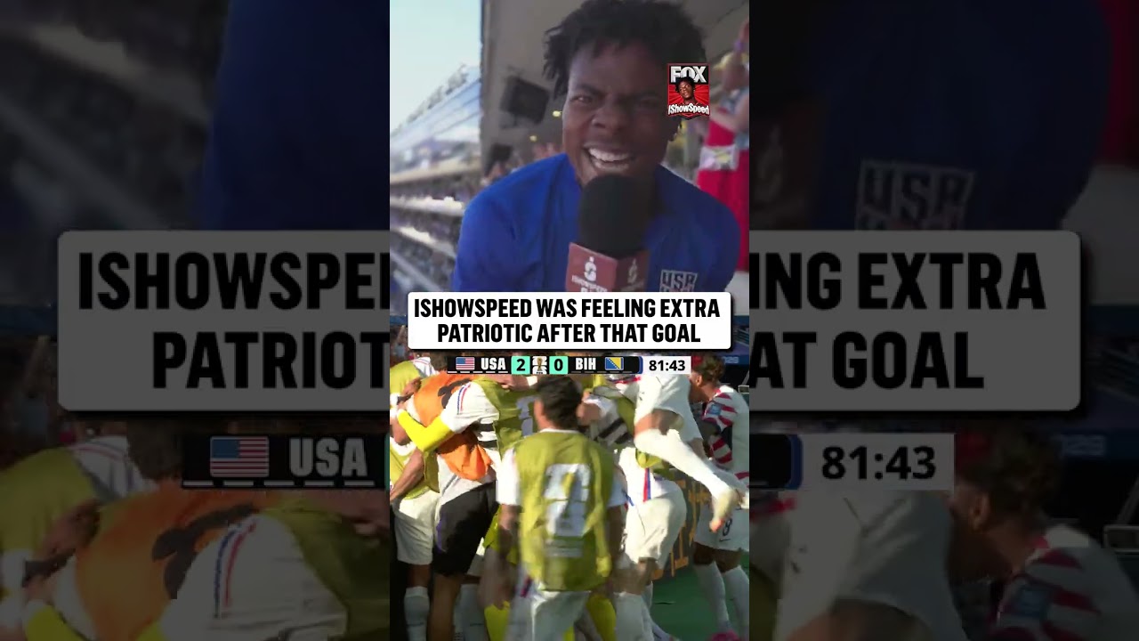 Malik Tillman goal: @IShowSpeed approved 🫡🇺🇸