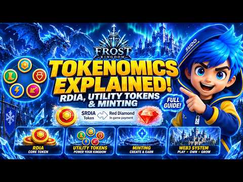Frost Kingdom Tokenomics Explained! How RDIA & Utility Tokens Really Work