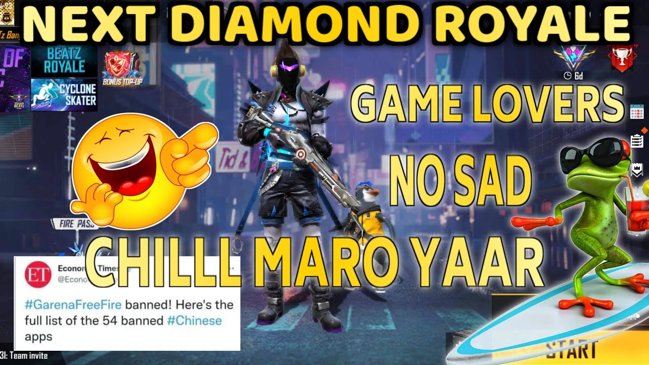 NEXT DIAMOND ROYALE IN FREE FIRE | FREE FIRE BANN KAB HATEGA | FREE FIRE BANN KAB REMOVE HOGA 