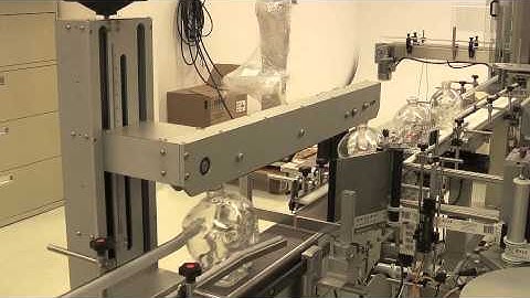 3-Panel Application Glass Scull Liquor Bottle