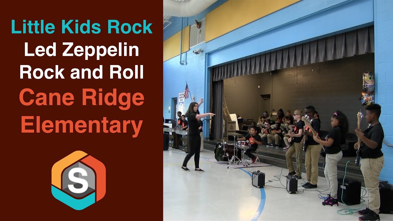 Rock and Roll - Little Kids Rock - Cane Ridge Elementary - YouTube
