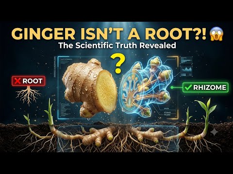 Ginger Is NOT a Root! 🌿 The Hidden Science of Rhizomes | BBC Earth Style Nature Documentary (4K) 