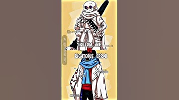 Hollow ink Vs Righteous error #1v1 #fyp #shorts #undertale #alphatale